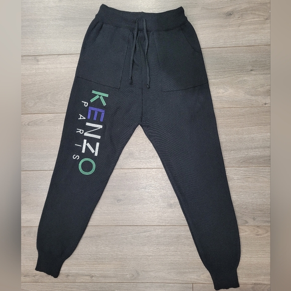 Kenzo Paris Black Women's Sweatpants - Size Small. - Picture 4 of 8